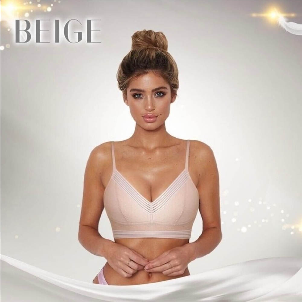 Starry Bra - Low Back Wireless Lifting Lace Bra